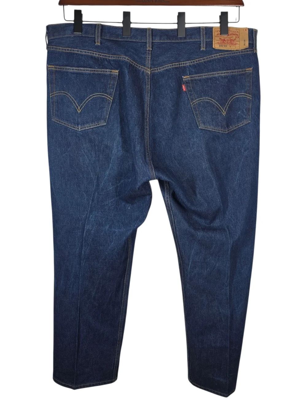 LEVI'S 501 BUTTON FLY STRAIGHT LEG JEANS